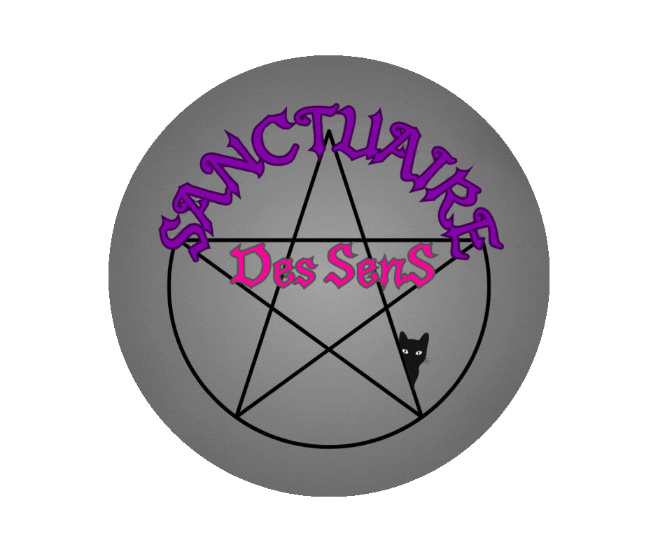 logo du site sanctuaire des sens, un pentacle spirituel